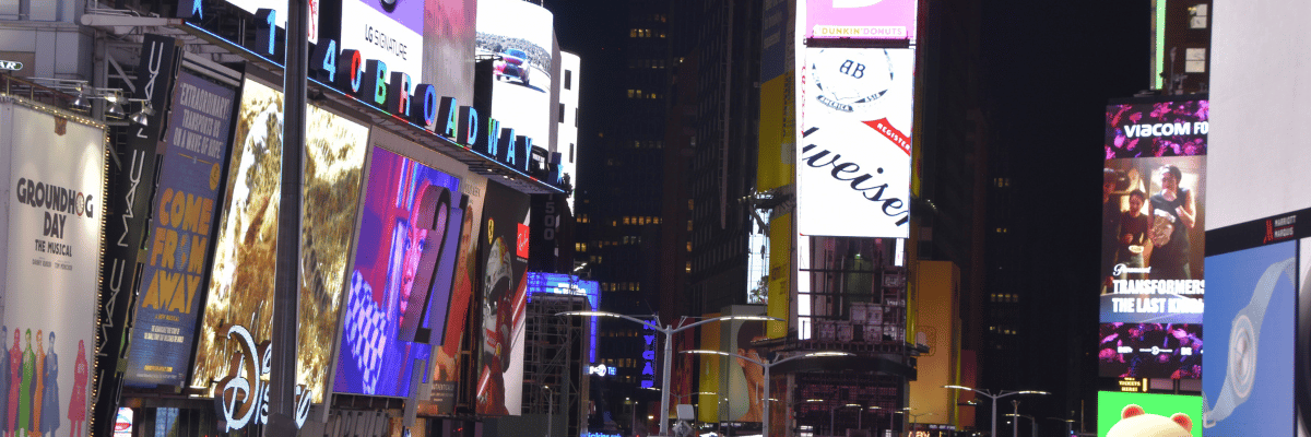 Celebrar Fin de Año en Time Square.
