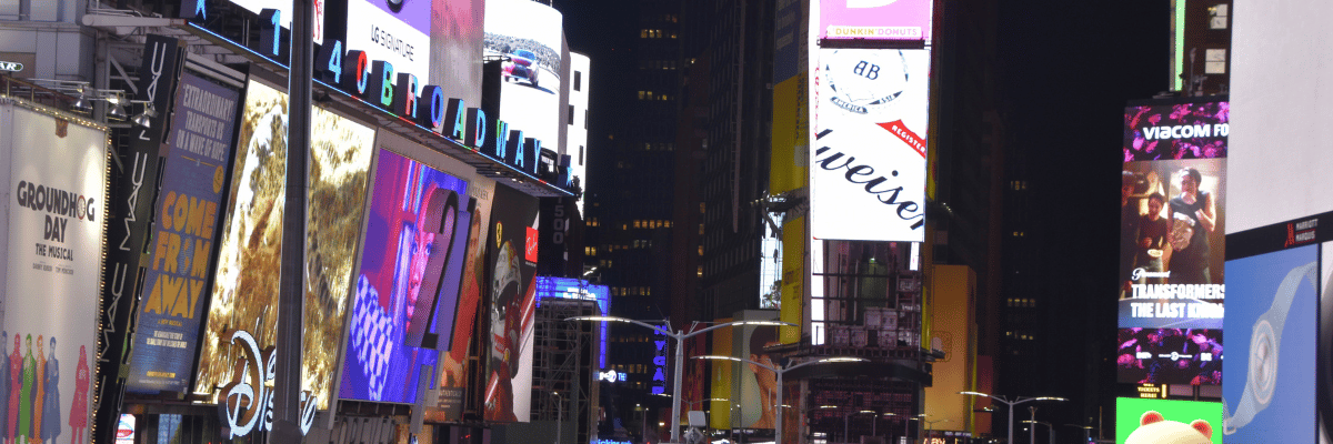 Celebrar Fin de Año en Time Square.
