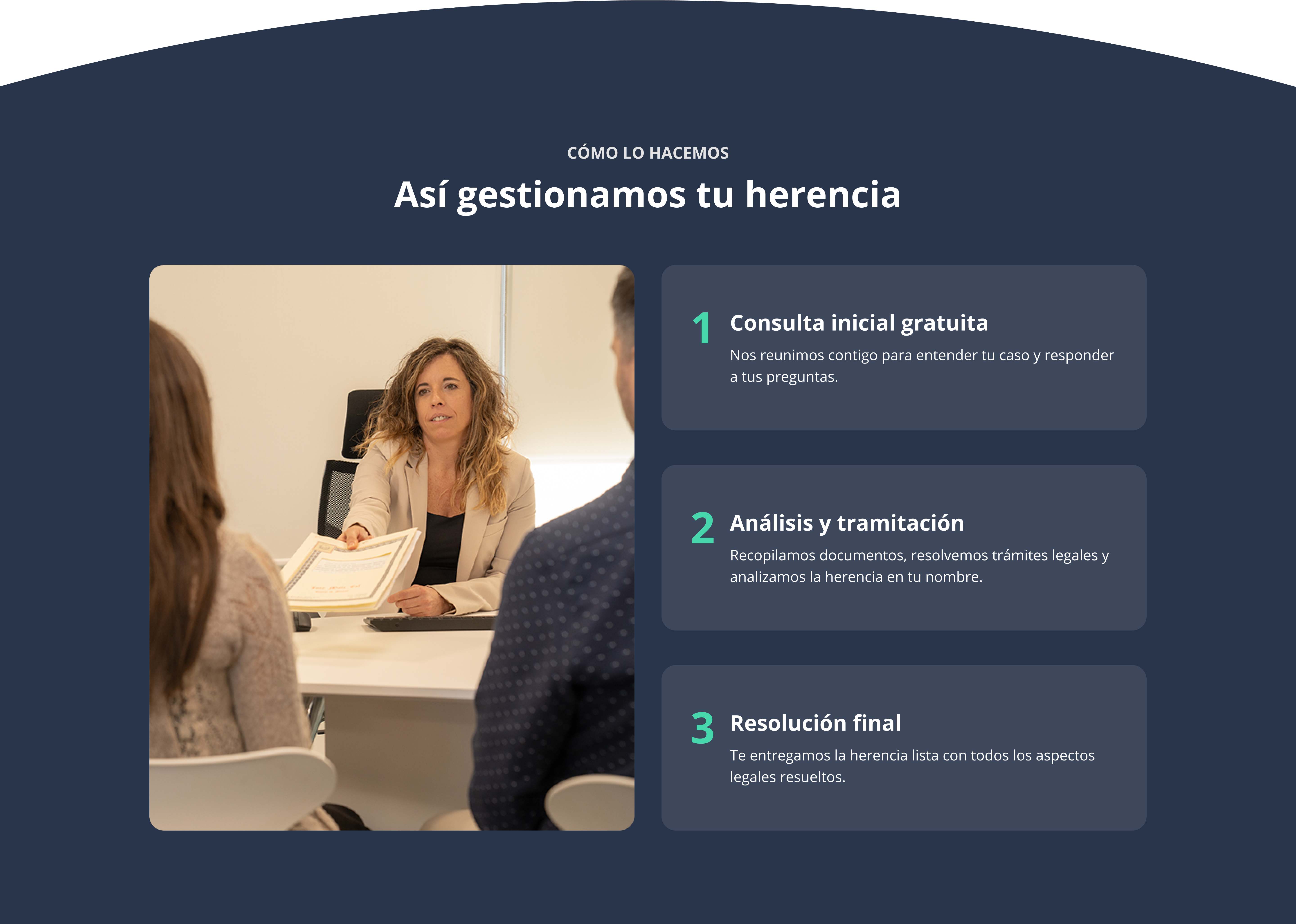 Así gestionamos tu herencia