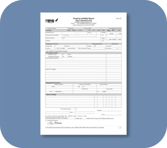 Ejemplo documento PIR (Parte de Irregularidad de Equipaje)
