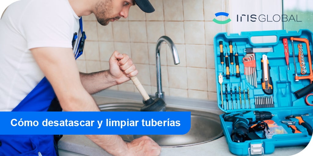 como desatascar tuberías