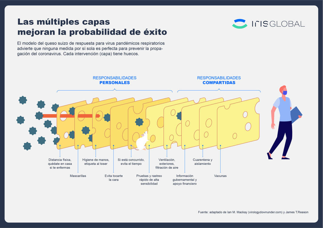 teoría del queso suizo Iris Global