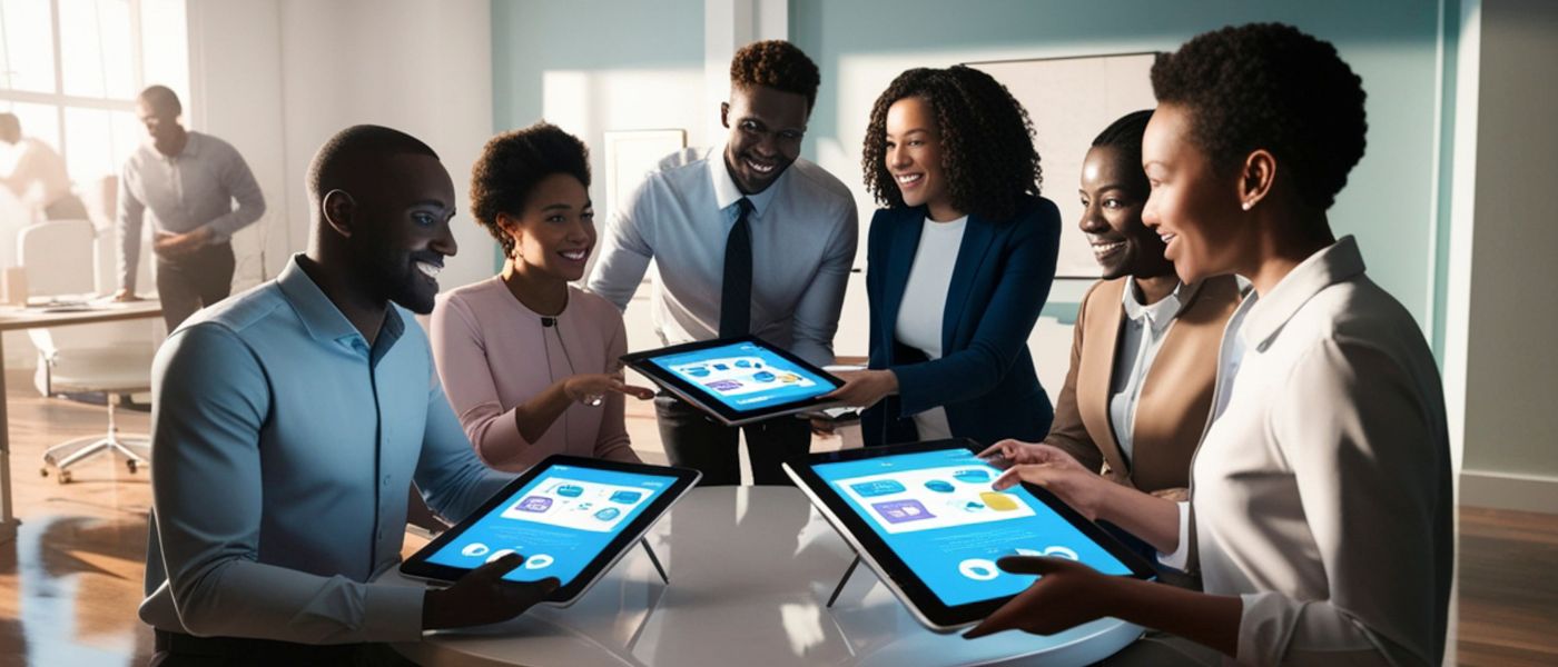 Profesionales gestionando trámites de decesos con herramientas digitales e innovación tecnológica de Iris Global.